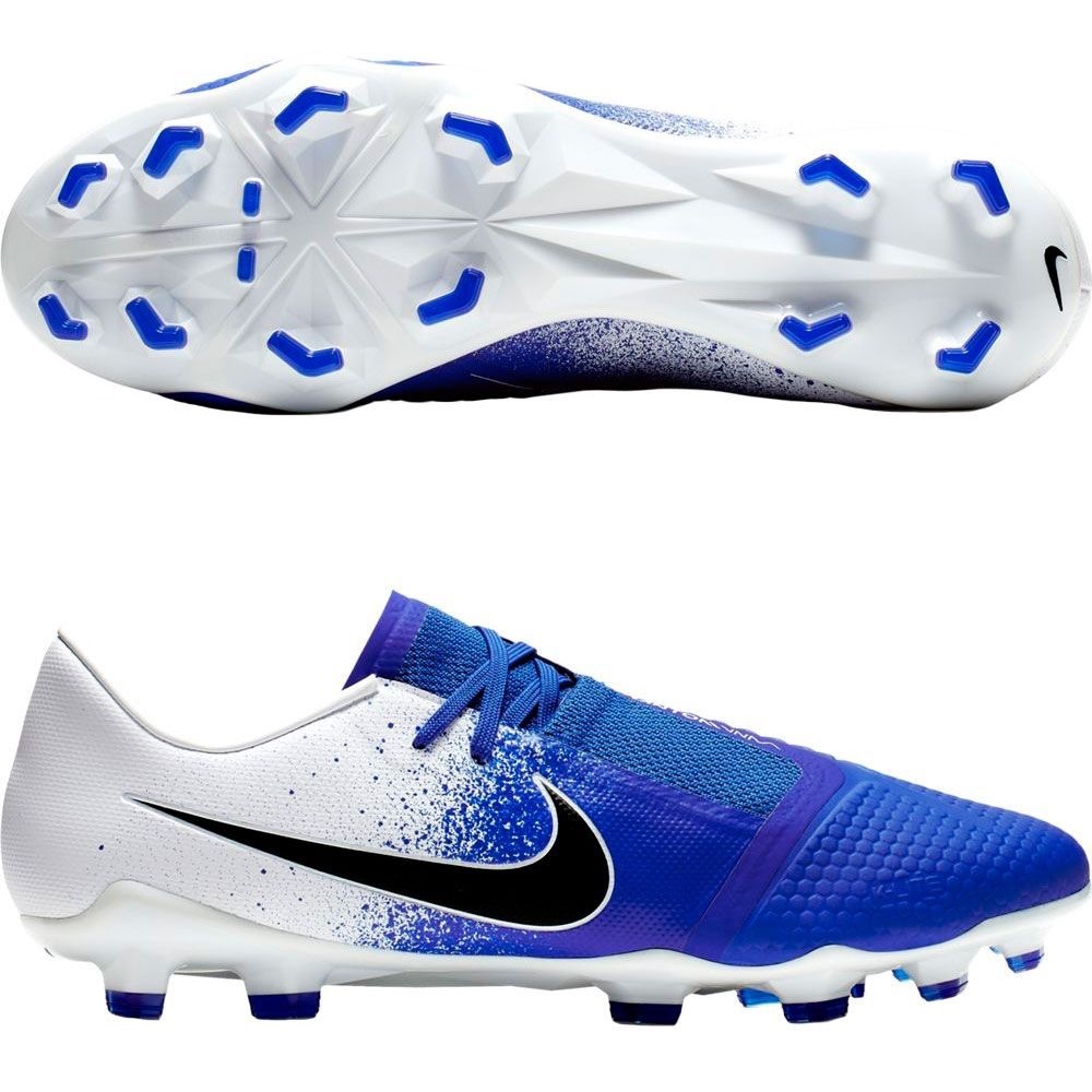 nike phantom venom pro fg blue and white
